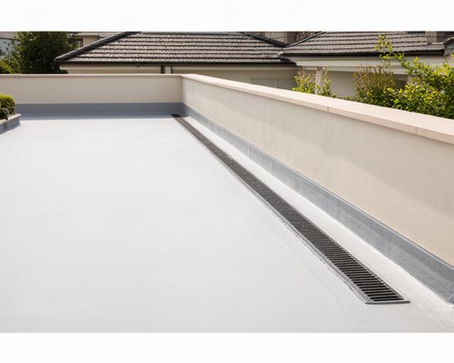 Impermeabilización de una terraza exterior con acabado limpio y canal de desagüe