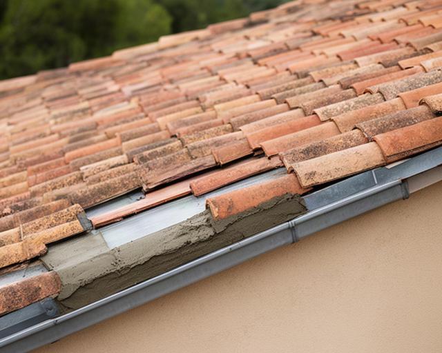 Reparación de cubierta con tejas recolocadas y remates renovados en una vivienda